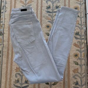 Kut from the Kloth MIA Toothpick Ankle Skinny Jeans in Light Blue